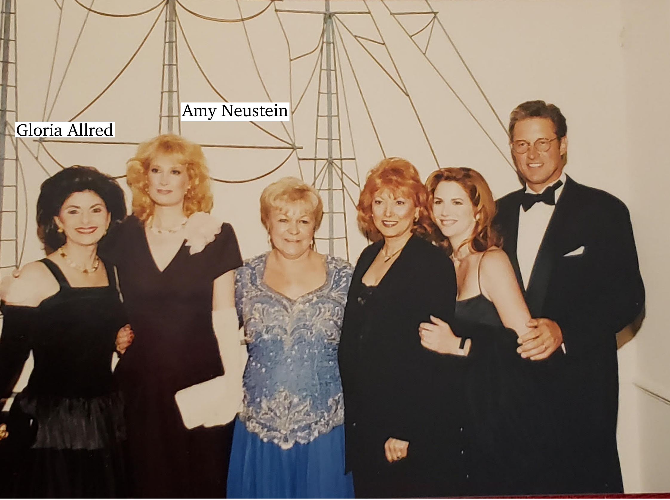 Amy Neustein Pictured Alongside Gloria Allred